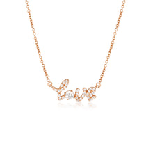 Load image into Gallery viewer, Georgini Noel Nights Rose Gold Plated Sterling Silver Love Chain