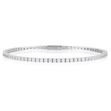 Load image into Gallery viewer, Georgini Sterling Silver Selena 2mm Tennis Bracelet