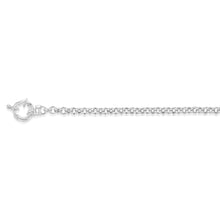 Load image into Gallery viewer, Sterling Silver Fancy 19cm Bracelet With Bolt Ring Clasp