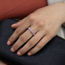 Load image into Gallery viewer, Sterling Silver Fancy Patterned Ring