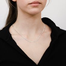 Load image into Gallery viewer, Sterling Silver Curb 100 Gauge 45cm Chain