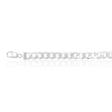 Load image into Gallery viewer, Sterling Silver Curb 250 Gauge 23cm Bracelet