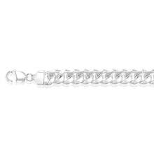 Load image into Gallery viewer, Sterling Silver Curb 350 Gauge 21cm Bracelet