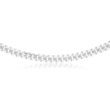 Load image into Gallery viewer, Sterling Silver Curb 280 Gauge 55cm Chain