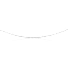 Load image into Gallery viewer, Sterling Silver Fancy Figaro 40+5cm Chain