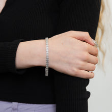 Load image into Gallery viewer, Sterling Silver 1/2 Carat Diamond 17.5cm Bracelet