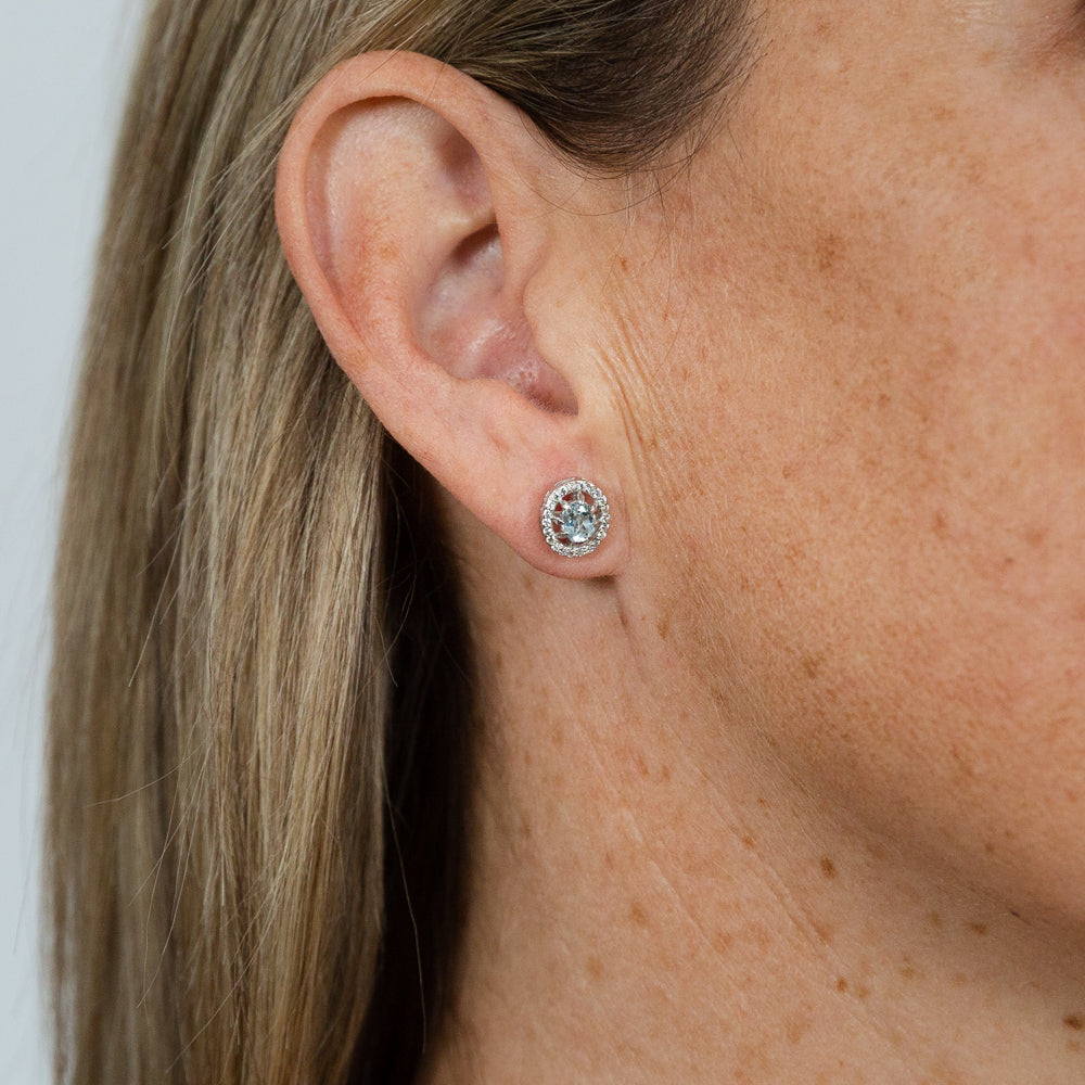 Oval Tanzanite & Stunning Classic Diamond Halo Dangle Earrings – Park City  Jewelers