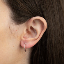 Load image into Gallery viewer, Sterling Silver Palin 15mm Hoop Earrings