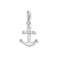 Load image into Gallery viewer, Thomas Sabo Sterling Silver Charm Club Faith Love Hope CZ Charm