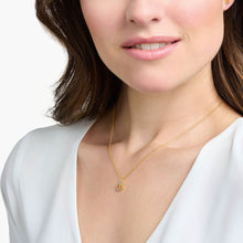 Load image into Gallery viewer, Thomas Sabo Sterling Silver Gold Plated Charm Club Rainbow Peace Pendant On Chain