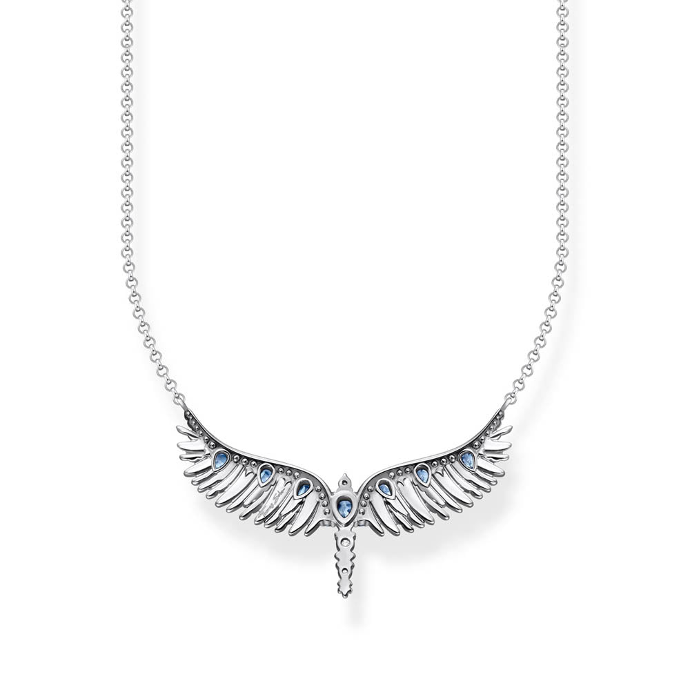 Thomas Sabo Sterling Silver Rising Phoenix Small Pendant On Chain