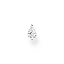 Load image into Gallery viewer, Thomas Sabo Sterling Silver Charm Club Snow Crystal Stud Earrings *1 Piece Only*