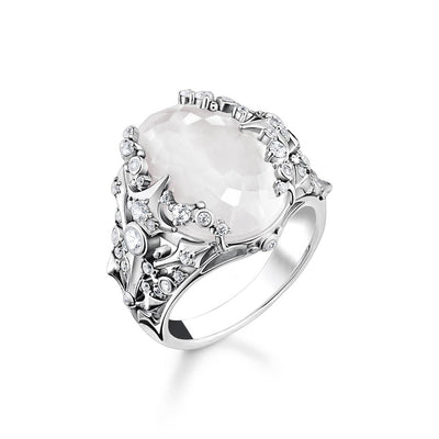 Thomas Sabo Sterling Silver Rise & Shine CZ Cocktail Ring