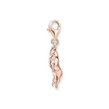 Load image into Gallery viewer, Thomas Sabo Sterling Silver Rose Gold Plated Charm Club Horse Charm