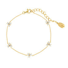 Load image into Gallery viewer, Georgini the Layered Edit Gold Plated Sterling Silver Trois Bracelet