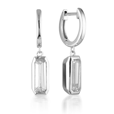 Georgini Sterling Silver Emilio Drop Earrings