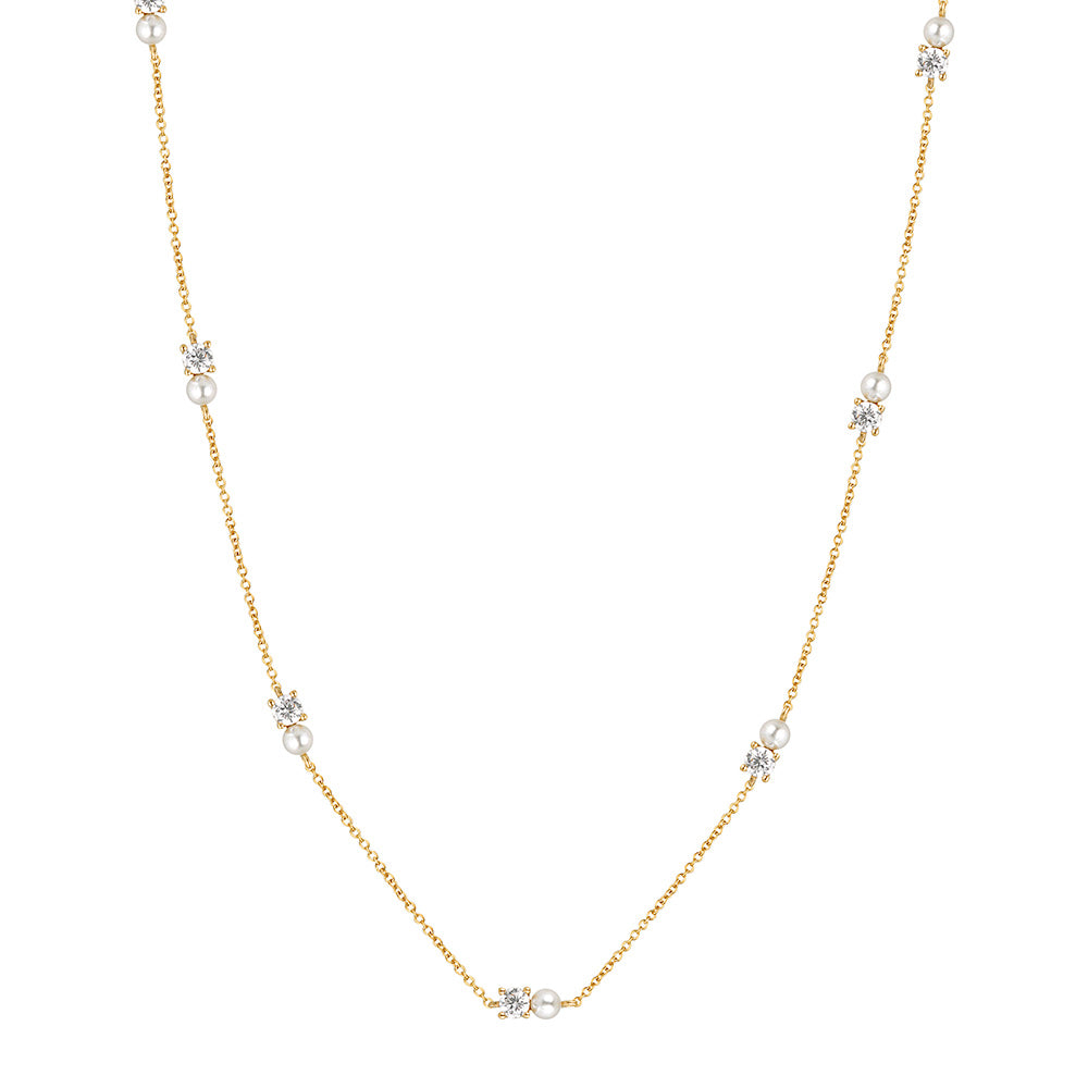 Georgini Noel Nights Gold Plated Sterling Silver Snow Drop Chain