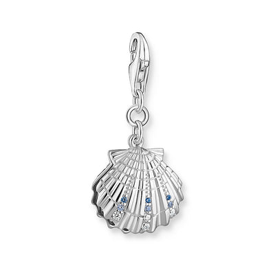 Thomas Sabo Sterling Silver Charm Club Pearl In Shell Charm