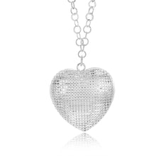 Load image into Gallery viewer, Sterling Silver Heart Pendant On 42+3cm Chain