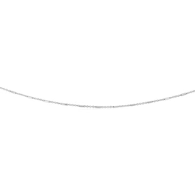 Sterling Silver Fancy 45cm Chain