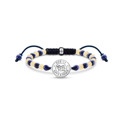 Thomas Sabo Ukraine Charity Adjustable 15-22cm Bracelet