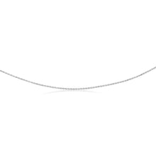 Load image into Gallery viewer, Sterling Silver Fancy Oxidised Rope 50cm Chain