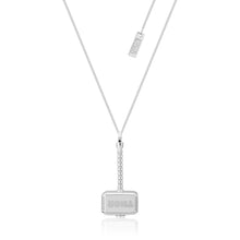 Load image into Gallery viewer, Disney Sterling Silver Thor Hammer Pendant On 60cm Chain