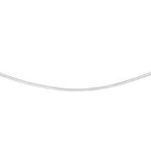Load image into Gallery viewer, Sterling Silver Oval Snake 37+5cm Chain
