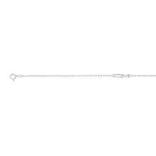 Load image into Gallery viewer, Sterling Silver Fancy U Link 24+3cm Anklet