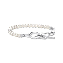 Load image into Gallery viewer, Thomas Sabo Sterling Silver Cosmic Pearl Bead 16-19cm Bracelet