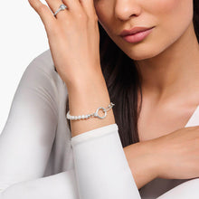 Load image into Gallery viewer, Thomas Sabo Sterling Silver Cosmic Pearl Bead 16-19cm Bracelet