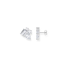 Load image into Gallery viewer, Thomas Sabo Sterling Silver Heritage White CZ Stud Earrings