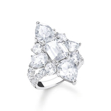 Load image into Gallery viewer, Thomas Sabo Sterling Silver Heritage White CZ Cocktail Ring