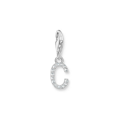 Thomas Sabo Sterling Silver Charmista CZ Letter 