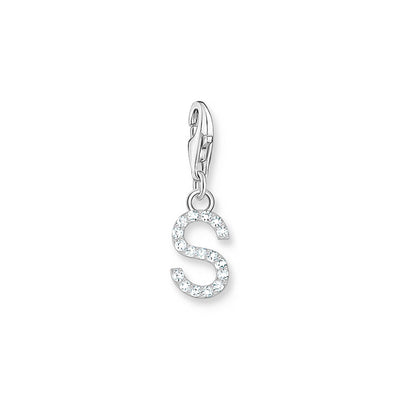 Thomas Sabo Sterling Silver Charmista CZ Letter 