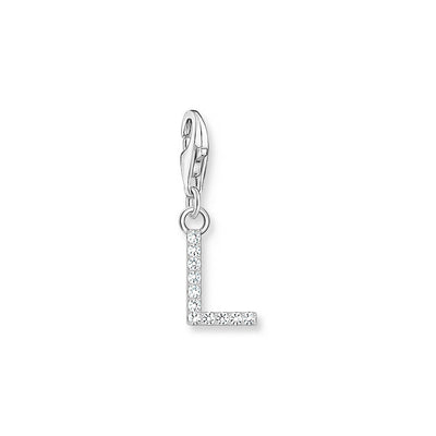 Thomas Sabo Sterling Silver Charmista CZ Letter 