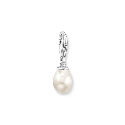 Thomas Sabo Sterling Silver Charmista Fresh Water Pearl Charm