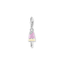 Load image into Gallery viewer, Thomas Sabo Sterling Silver Charmista Enamel Ice Cream CZ Charm