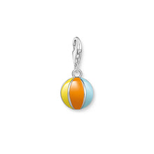 Load image into Gallery viewer, Thomas Sabo Sterling Silver Charmista Enamel Beach Ball Charm