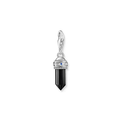 Thomas Sabo Sterling Silver Charmista Black Crystal CZ Charm