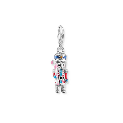 Thomas Sabo Sterling Silver Charmista Nutcracker CZ Charm