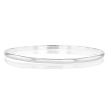Load image into Gallery viewer, Sterling Silver Plain 65mm Bangle