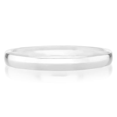 Sterling Silver 8mm Comfort Fit 65mm Bangle