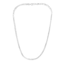 Load image into Gallery viewer, Sterling Silver Fancy 150 Gauge 45cm Chain