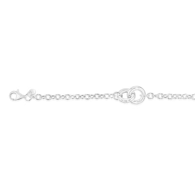 Sterling Silver Fancy Belcher 20cm Bracelet