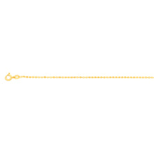 Load image into Gallery viewer, Sterling Silver Gold Plated Diamond Cut Fancy 18+3cm Bracelet