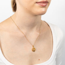 Load image into Gallery viewer, Sterling Silver Gold Plated Tree Of Life Pendant