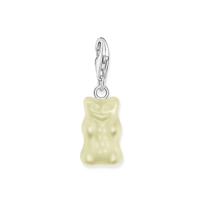 Thomas Sabo Sterling Silver Charm Club Haribo Pineapple White Bear Charm
