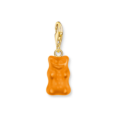 Thomas Sabo Gold Plated Sterling Silver Charm Club Haribo Orange Bear Charm