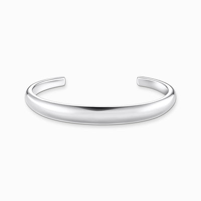 Thomas Sabo Sterling Silver Bold Cuff 17cm Bangle